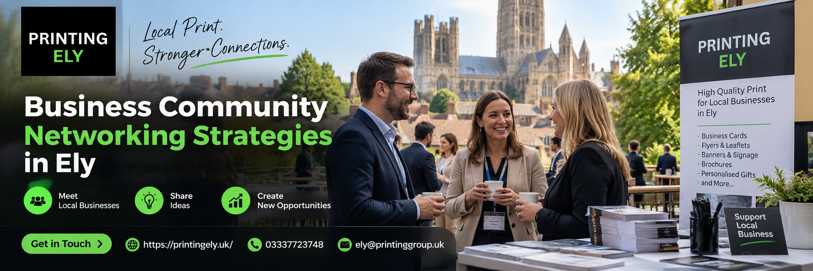 Business Community Networking Strategies in Ely